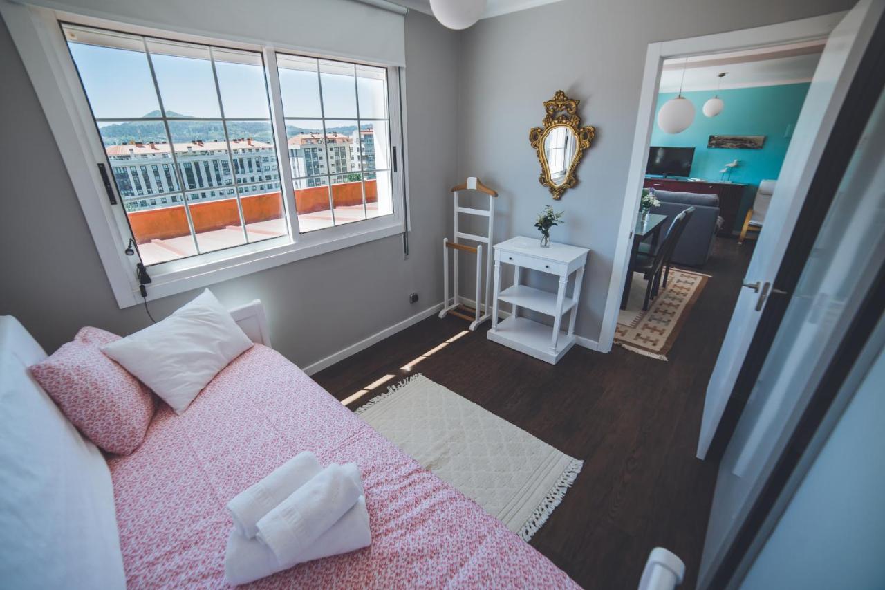 Atico Con Vistas Entre Centro Y Playa Apartment Vigo Ngoại thất bức ảnh