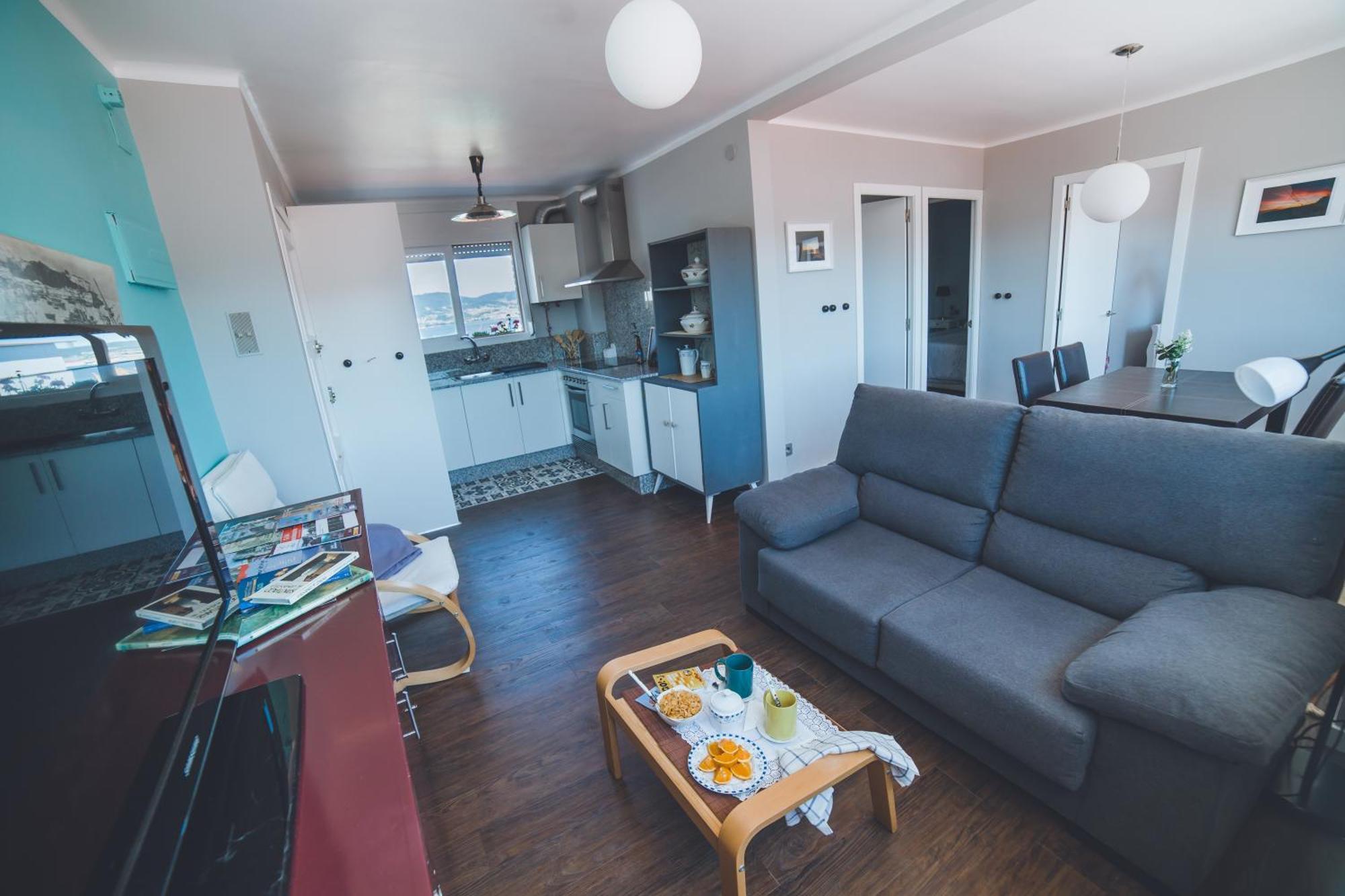 Atico Con Vistas Entre Centro Y Playa Apartment Vigo Ngoại thất bức ảnh